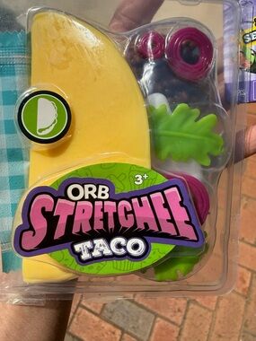 ORB Stretchee Taco Kids Toy – Yellow